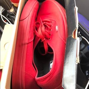 Red Vans